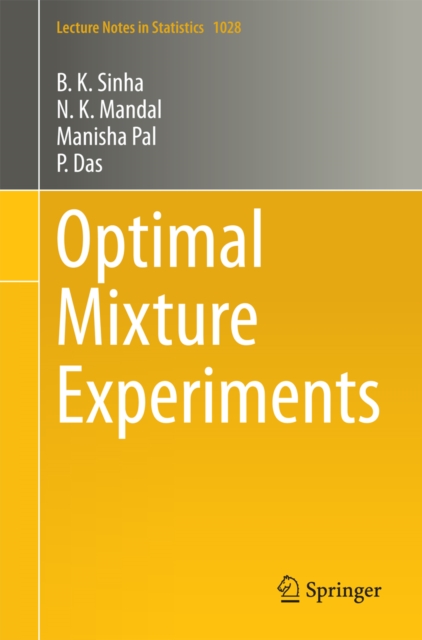 Optimal Mixture Experiments, PDF eBook