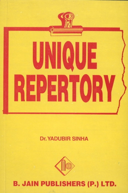 Unique Repertory, Paperback / softback Book