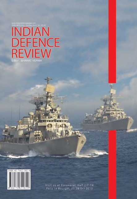 Indian Defence Review : Oct-Dec 2010, Paperback Book