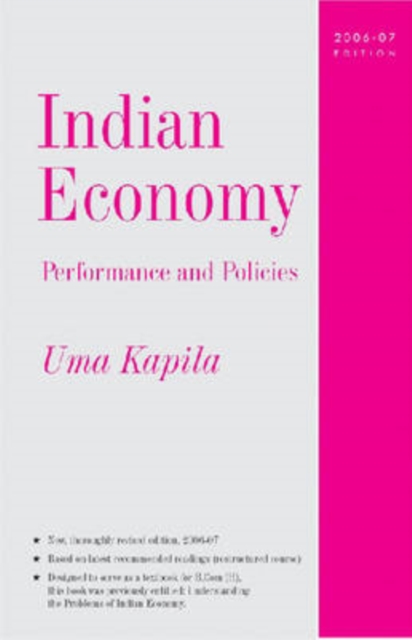 Indian Economy : Performance and Policies, Paperback / softback Book