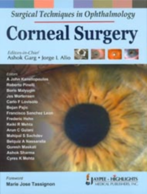 Surgical Techniques in Ophthalmology: Corneal Surgery, Hardback Book