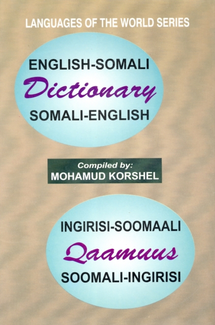 English-Somali and Somali-English Dictionary, Hardback Book