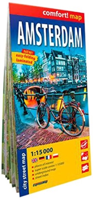 comfort! map Amsterdam, Sheet map Book