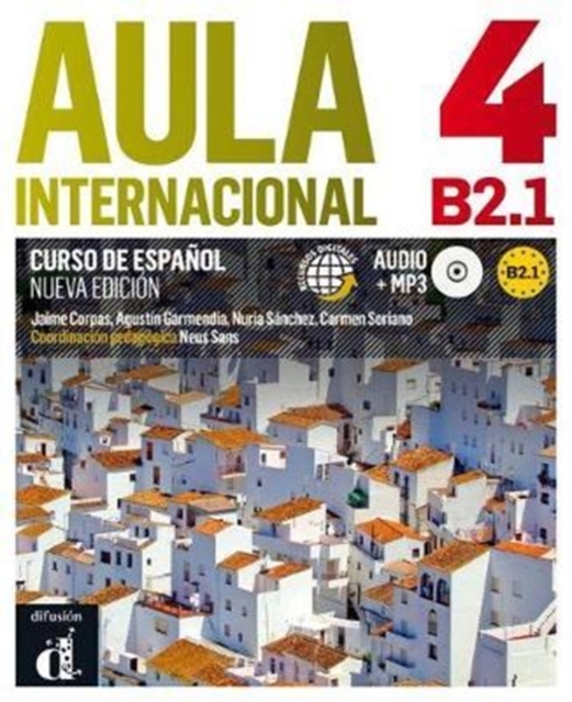 Aula Internacional 4 - Nueva edicion. B2.1 : Libro del alumno + ejercicios + audio download, Multiple-component retail product Book