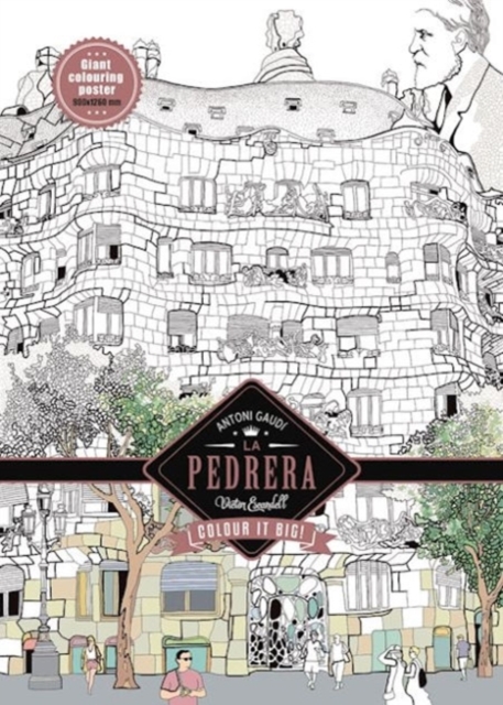 La Pedrera - Antoni Gaudi:  Color in Poster, Poster Book