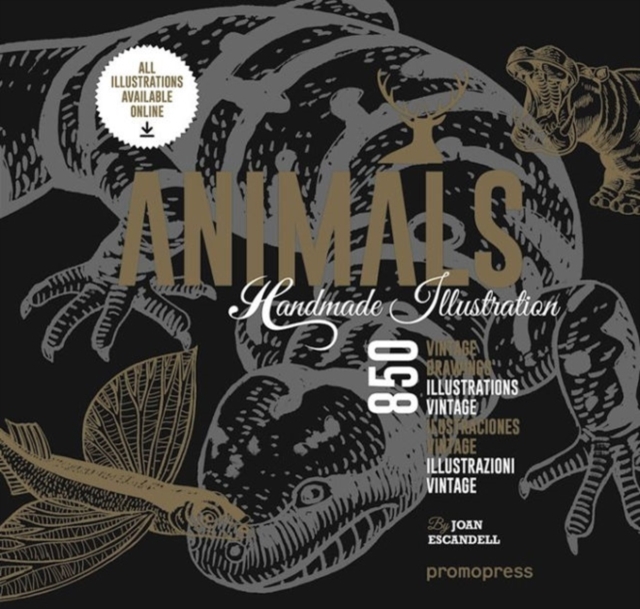 Animals: 1000 Handmade Illustrations, Paperback / softback Book