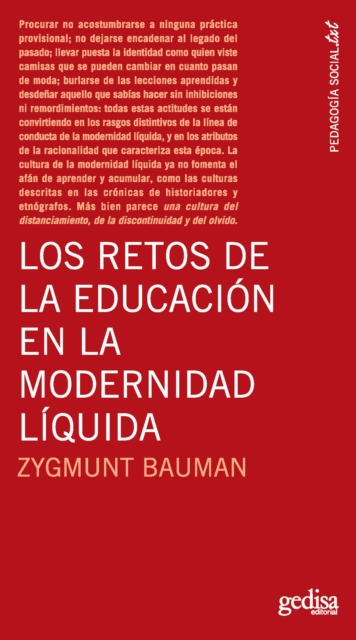 Los retos de la educacion en la modernidad liquida, PDF eBook