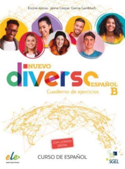 Nuevo Diverso : Cuaderno de ejercicios Espanol B + licencia digital (B1-B2), Paperback / softback Book
