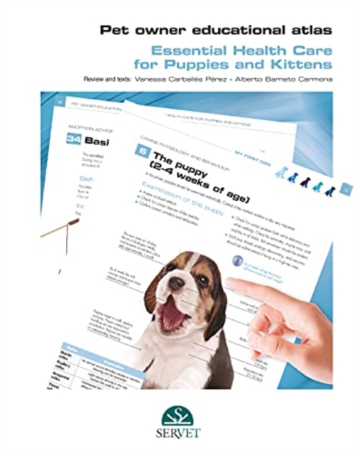 Pet Owner Educational Atlas - Basic Care for Puppies and Kittens, Spiral bound Book