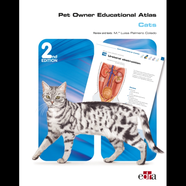 Pet Owner Educational Atlas: Cats -2nd edition, Spiral bound Book