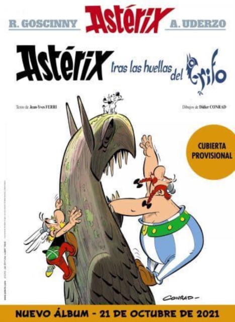 Asterix in Spanish : Asterix tras las huellas del grifo, Hardback Book