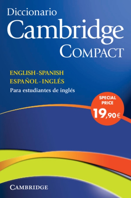 Diccionario Bilingue Cambridge Spanish-English Paperback, Paperback / softback Book