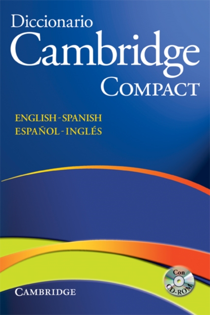 Diccionario Bilingue Cambridge Spanish-English Paperback with CD-ROM Compact Edition, Mixed media product Book