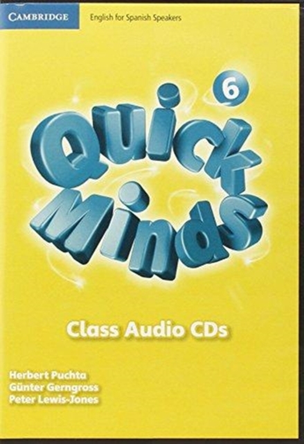 Quick Minds Level 6 Class Audio CDs (5) Spanish Edition, CD-Audio Book