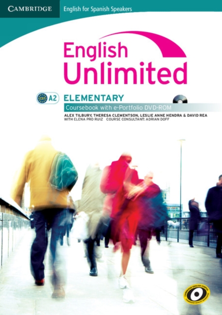 English Unlimited for Spanish Speakers Elementary Coursebook with e-Portfolio, Mixed media product Book