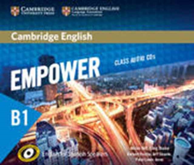 Cambridge English Empower for Spanish Speakers B1 Class Audio CDs (4), CD-Audio Book
