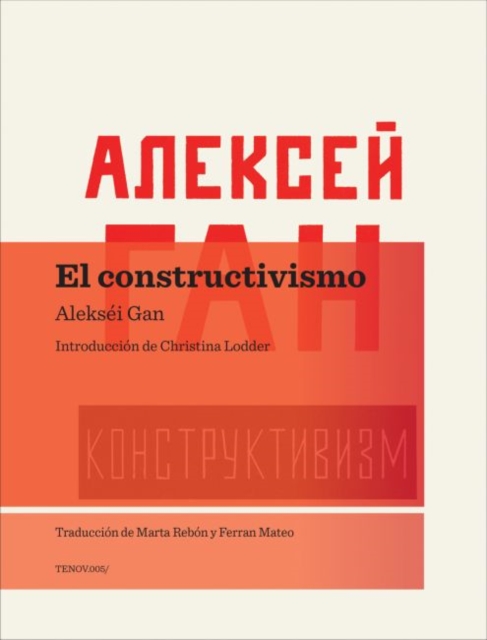 El Constructivismo, Paperback / softback Book