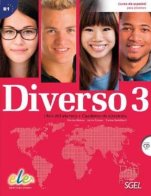 Diverso 3 : Student and Exercises : Curso de Espanol para Jovenes, Mixed media product Book