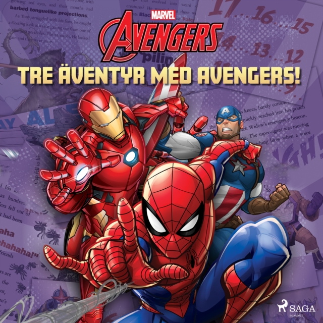 Tre aventyr med Avengers!, eAudiobook MP3 eaudioBook