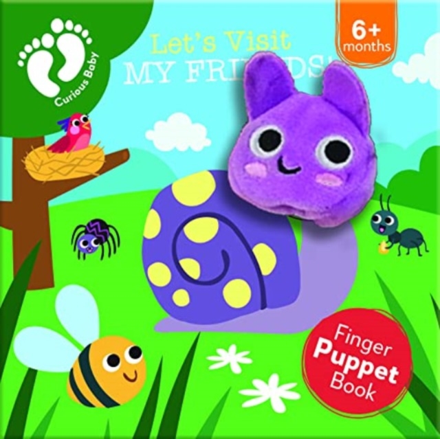 Let's Visit My Friends (Curious Baby Finger Puppet), Board book Book