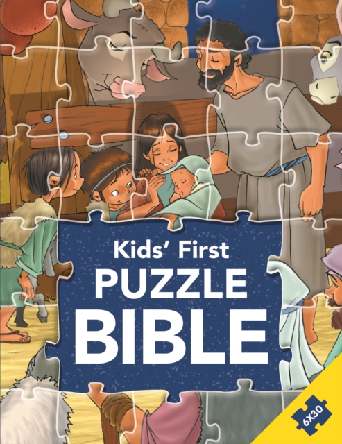 Kids' First Puzzle Bible, Hardback Book