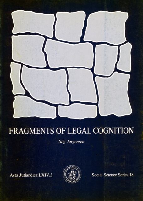 Fragments of Legal Cognition, Paperback / softback Book