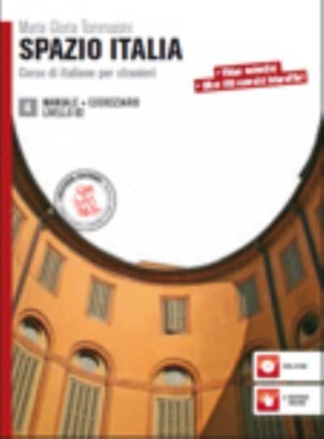 Spazio Italia : Manuale + Eserciziario 4 + DVD-ROM + Digitale (B2), DVD-ROM Book