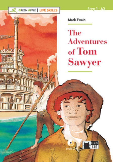 Green Apple - Life Skills : The Adventures of Tom Sawyer + CD + App + DeA LINK, Mixed media product Book