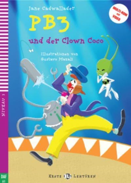 Young ELI Readers - German : PB3 und der Clown Coco + downloadable multimedia, Paperback / softback Book