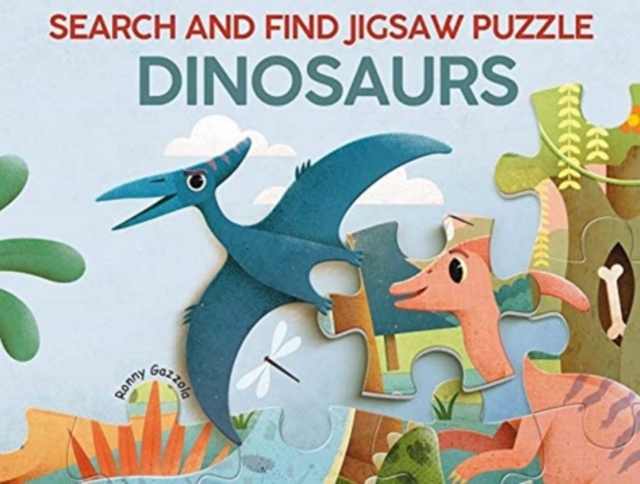 Dinosaurs : Search and Find Jigsaw Puzzle, Novelty book Book