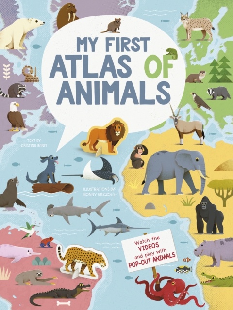 My First Atlas of the Animals, Hardback Book