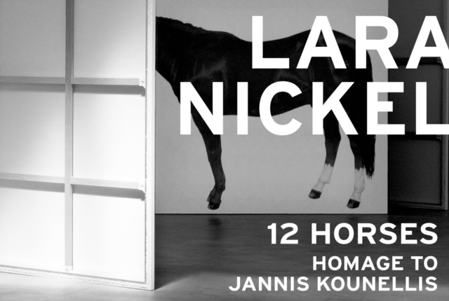 Lara Nickel (Multi-lingual edition) : 12 Horses – Homage to Jannis Kounellis, Hardback Book
