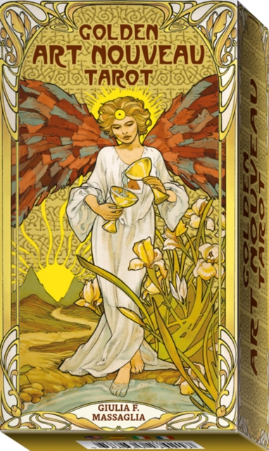 Golden Art Nouveau Tarot, Cards Book