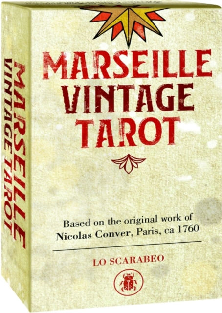 Marseille Vintage Tarot : Based on the Original Work of Nicolas Conver, Paris, Ca 1760, Cards Book