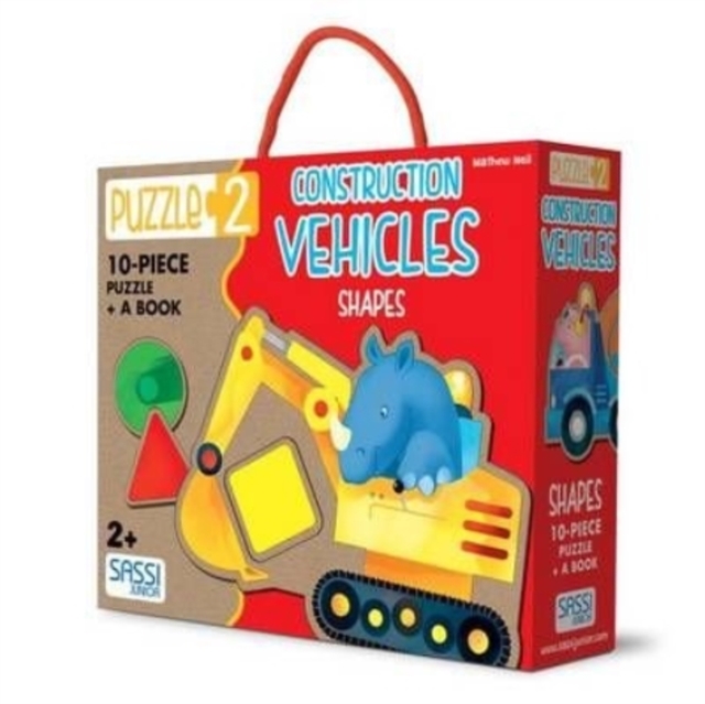 Construction Vehicles. Shapes, Board book Book