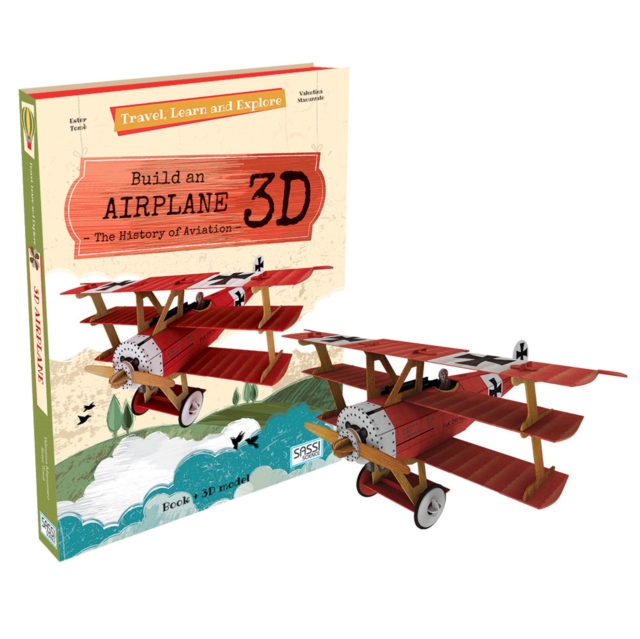 Build an Airplane 3D, Hardback Book