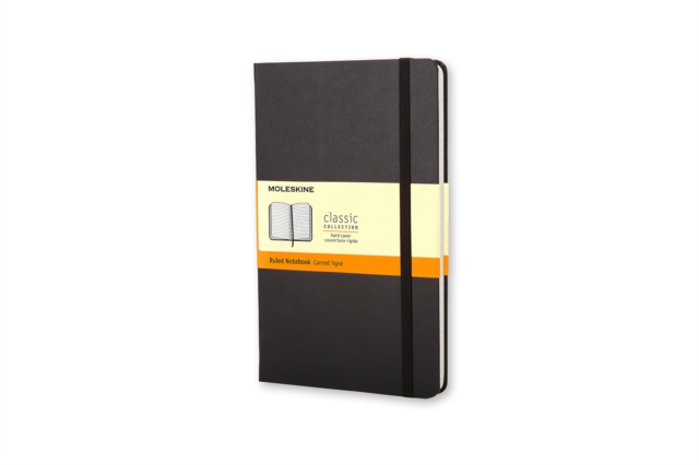 Moleskine Large Ruled Hardcover Notebook Black, Notebook / blank book Book