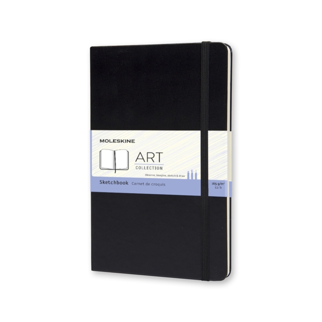Moleskine Large Sketchbook Black, Notebook / blank book Book