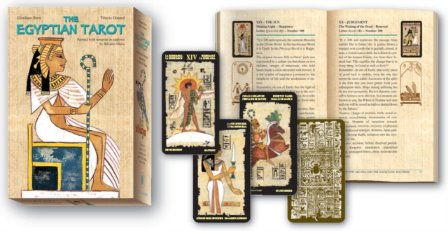 Egyptian Tarot, Multiple-component retail product Book