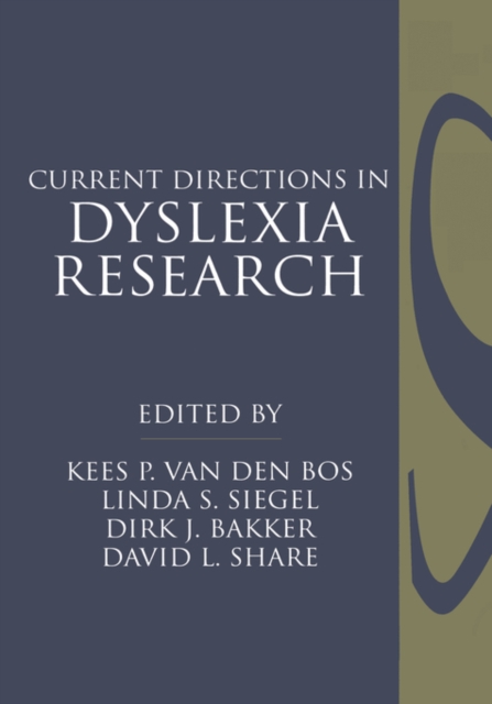Current Directions in Dyslexia Research, Hardback Book