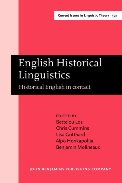 English Historical Linguistics : Historical English in contact. Papers from the XXth ICEHL, EPUB eBook