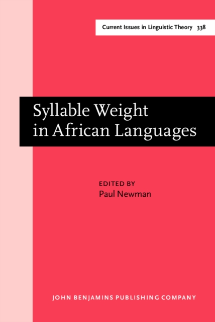 Syllable Weight in African Languages, EPUB eBook
