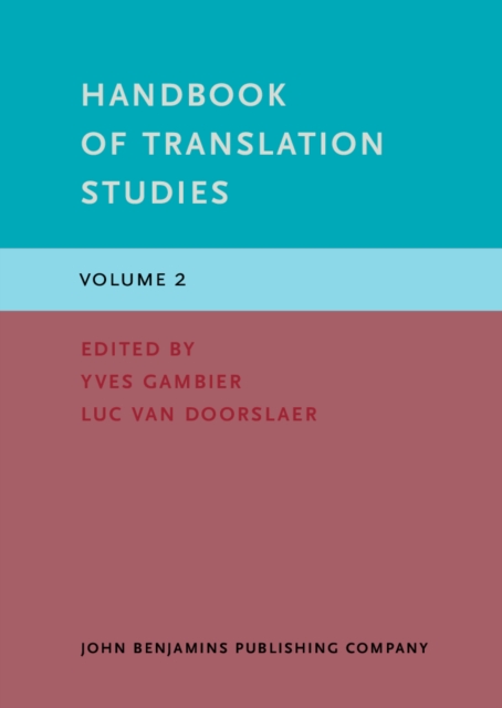 Handbook of Translation Studies : Volume 2, PDF eBook