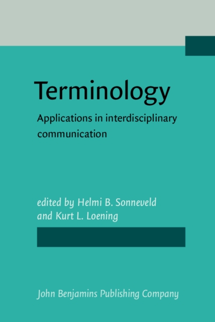 Terminology : Applications in interdisciplinary communication, PDF eBook