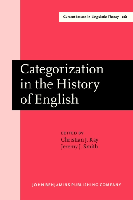 Categorization in the History of English, PDF eBook