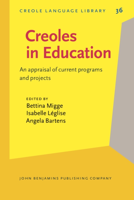 Creoles in Education : An appraisal of current programs and projects, PDF eBook