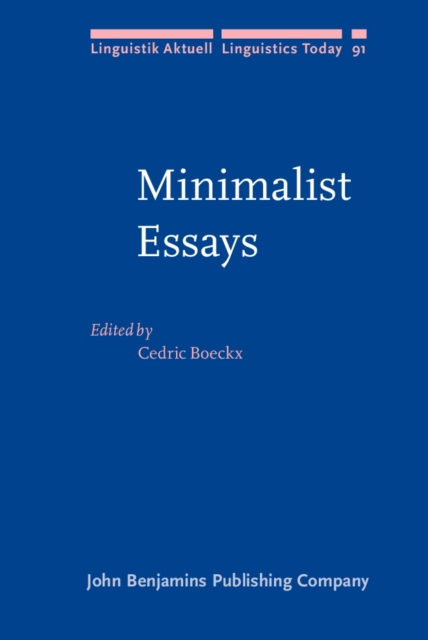 Minimalist Essays, PDF eBook