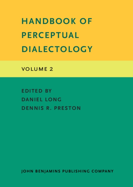 Handbook of Perceptual Dialectology : Volume 2, PDF eBook