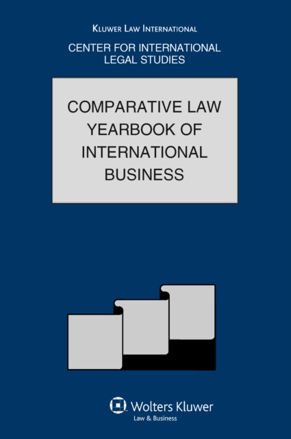 The Comparative Law Yearbook of International Business : Volume 31, 2009, EPUB eBook