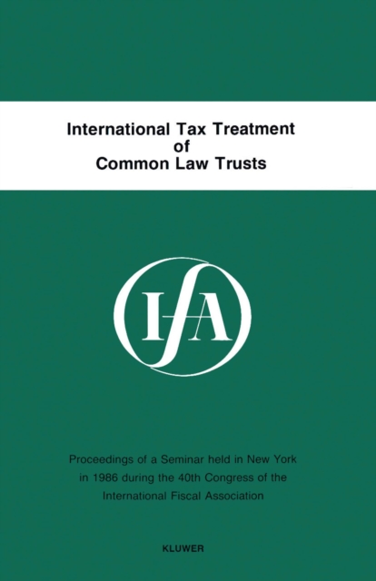 International Tax Treatment of Common Law Trusts, PDF eBook